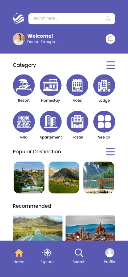 travel app