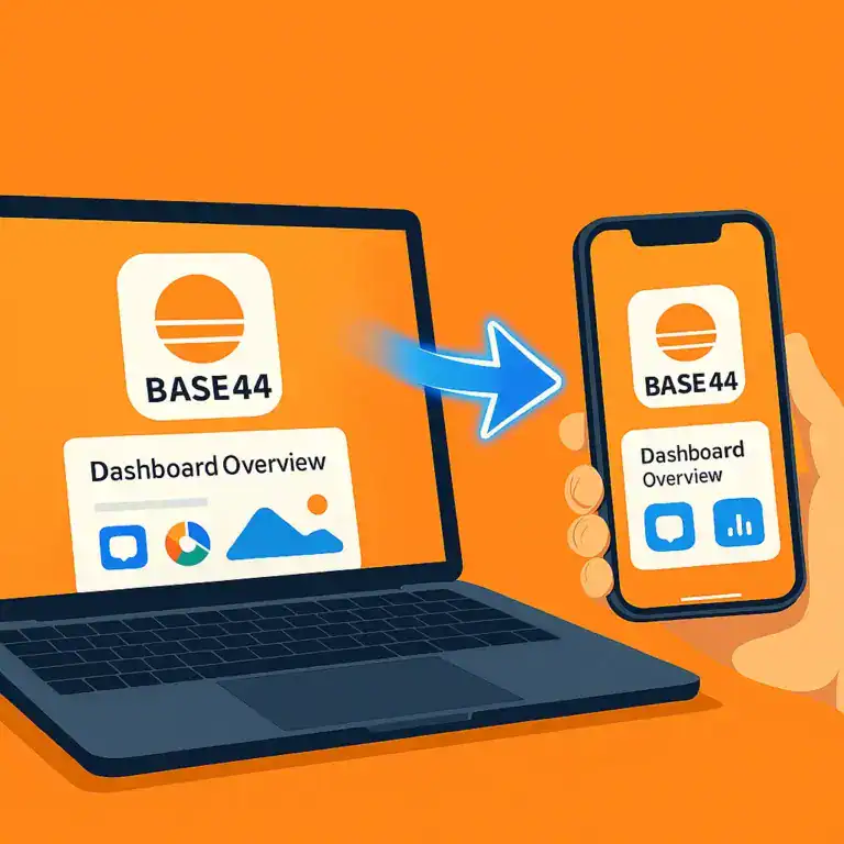 base44 into mobile