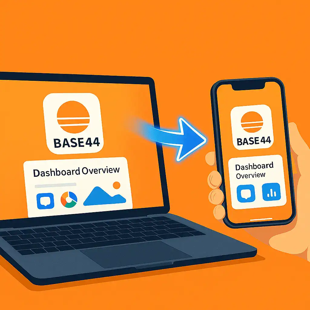 base44 into mobile